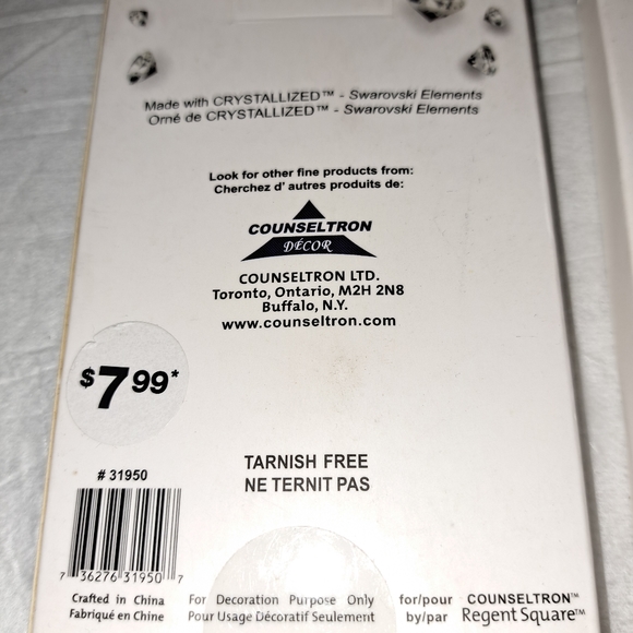 4 silver plated picture frame ornaments - Picture 7 of 7